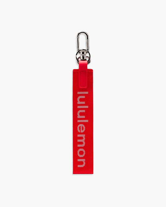 Never Lost Keychain - Lulu Red/White