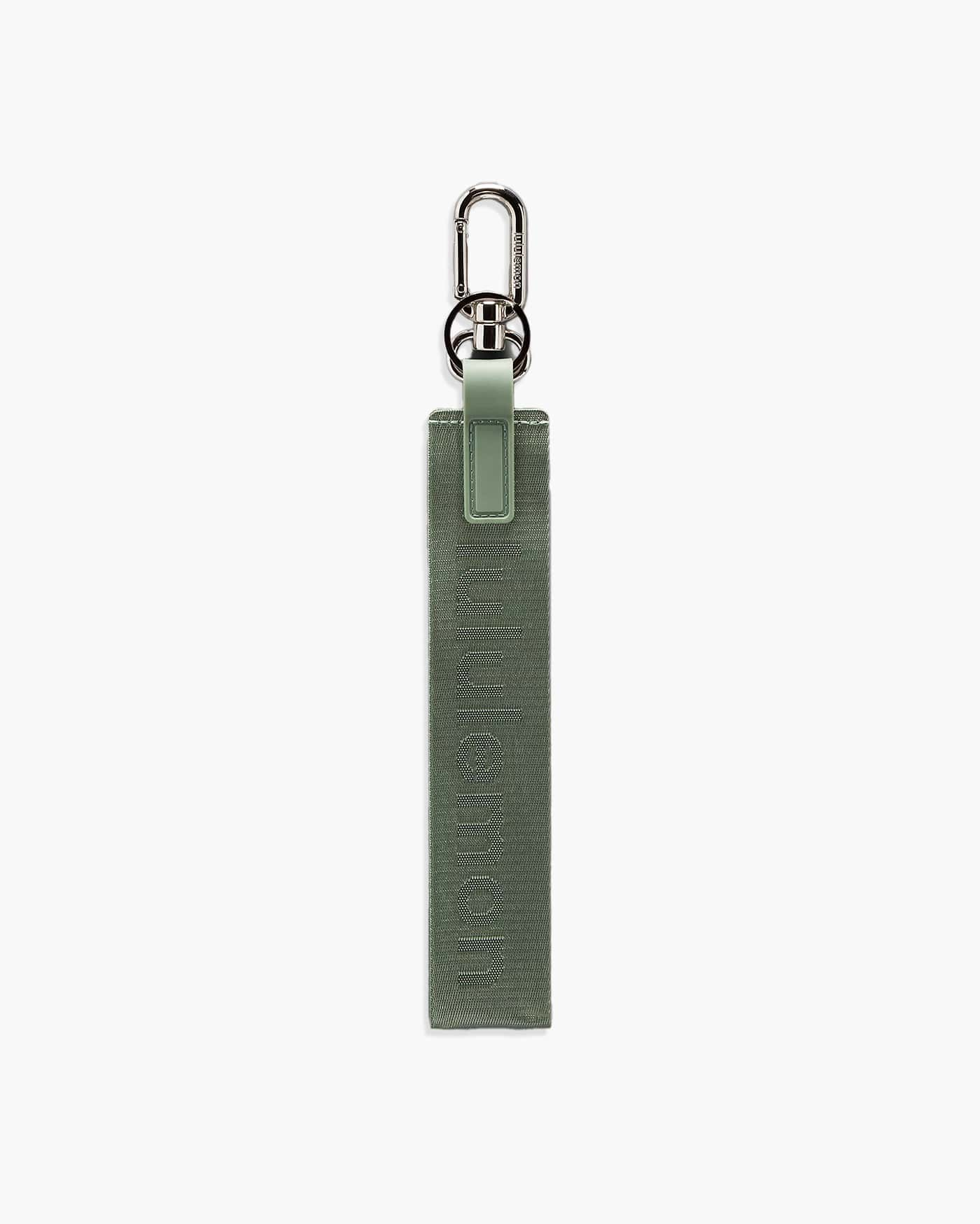 Never Lost Keychain - Grey Eucalyptus/Legacy Green