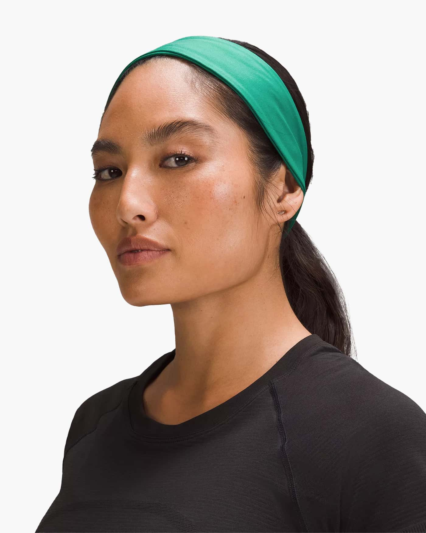 Lululemon Fly Away Tamer Headband - CASCADIA GREEN