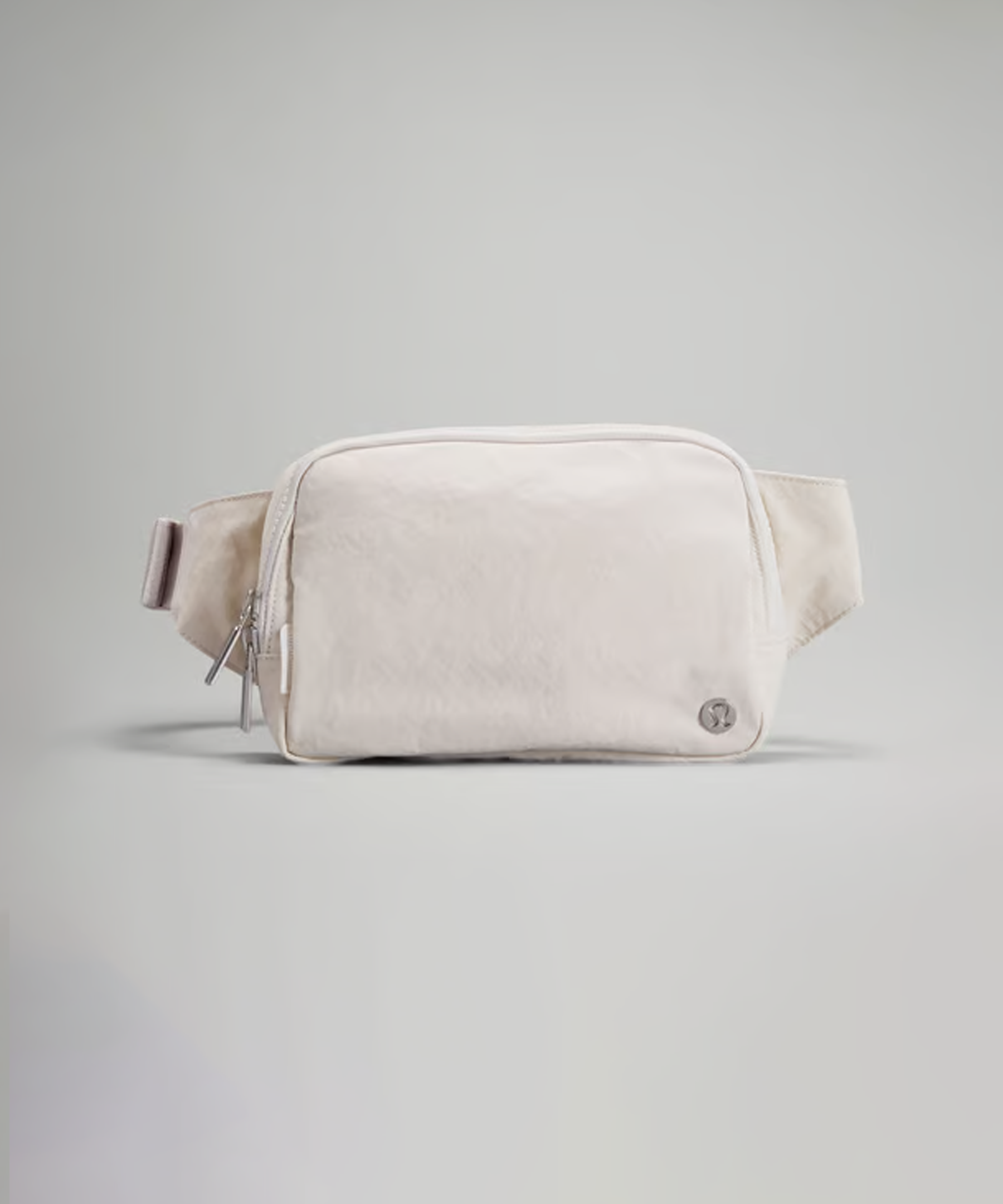 Lululemon Everywhere Belt Bag, Athletica Fanny Packs, Crossbody Gym Bags, Fashion Waist Packs with Adjustable Strap - White Opal