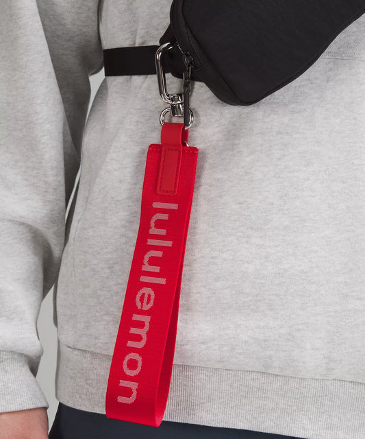 Never Lost Keychain - Lulu Red/White