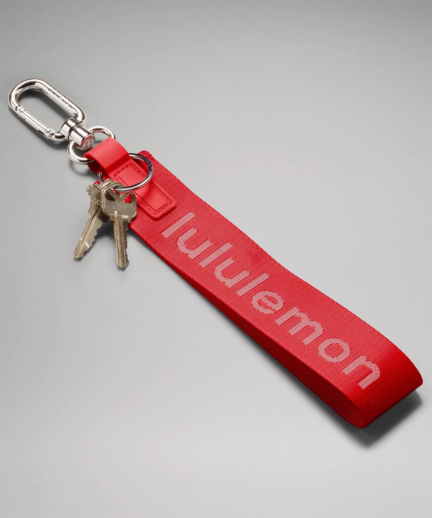 Never Lost Keychain - Lulu Red/White