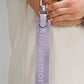 Never Lost Keychain - Lilac Ether/White Opal