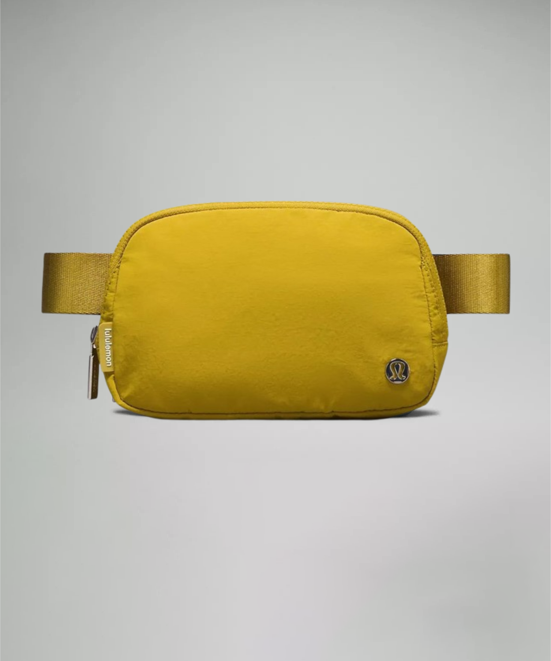 Lululemon Everywhere Belt Bag, Athletica Fanny Packs, Crossbody Gym Bags, Fashion Waist Packs with Adjustable Strap - Gilded Yellow